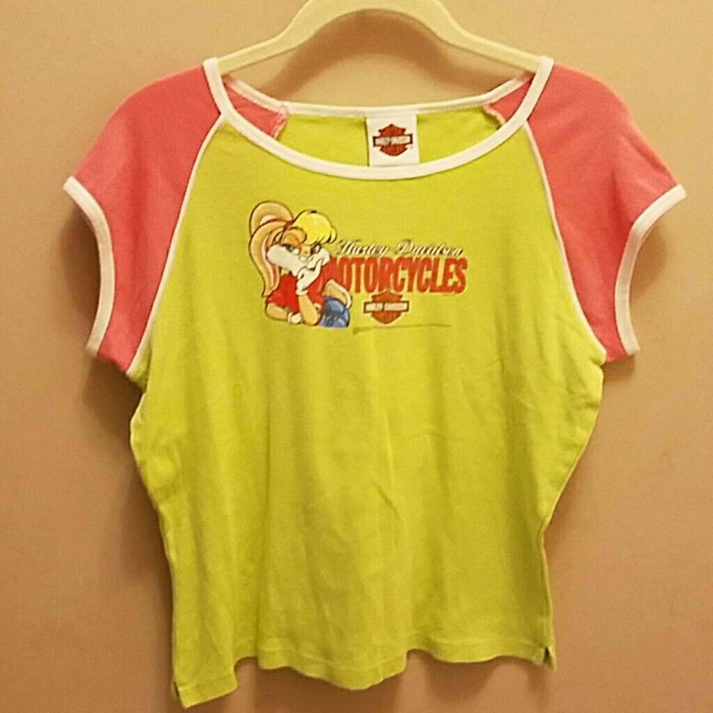 Harley Davidson Sz Lime Green Myrtle Beach